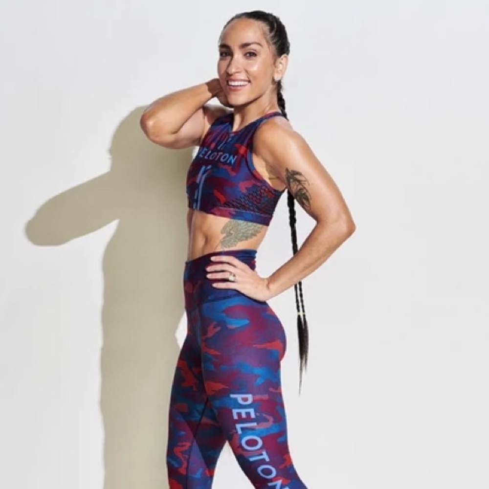 Peloton Camo POP Bra